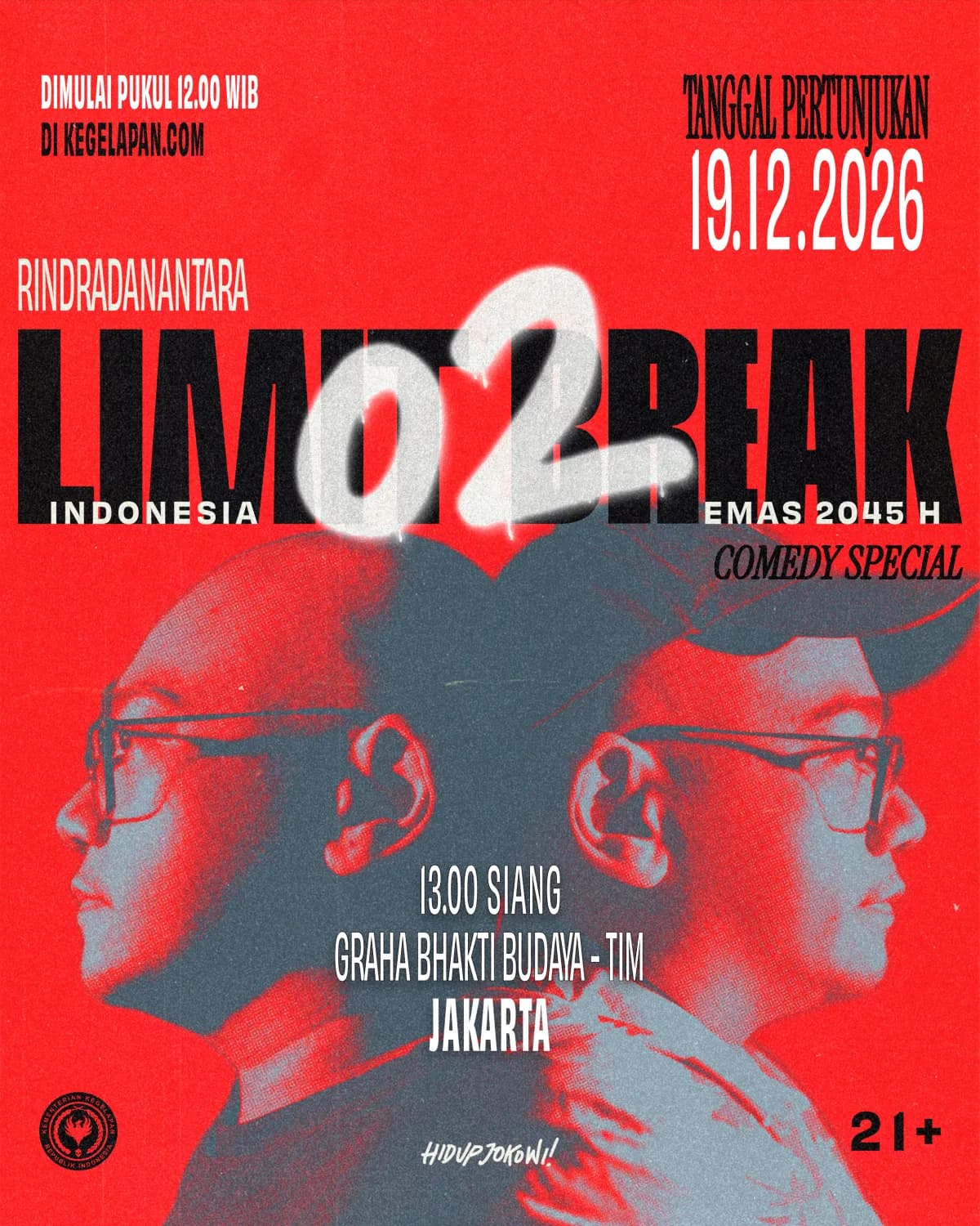 Poster LIMIT BREAK 02 Jakarta — Show Siang